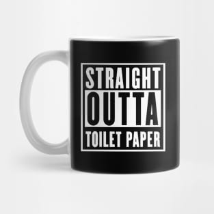 Straight Outta Toilet Paper Seniors 2020 Funny Gifts Mug